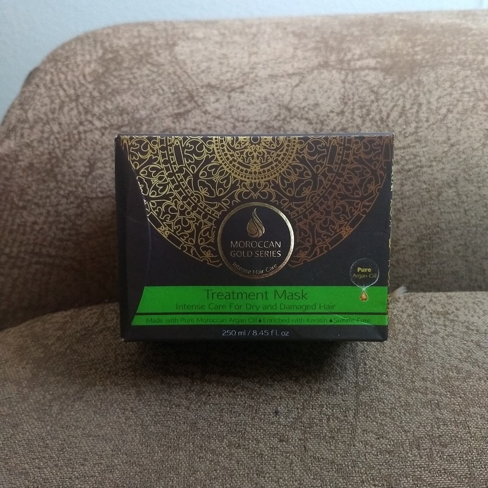 Moroccan gold series hair treatment mask